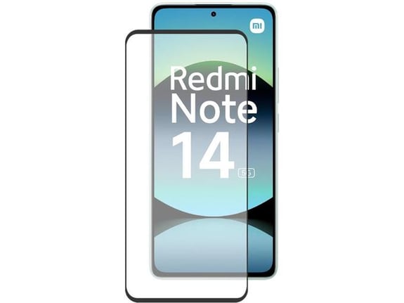 Chameleon Xiaomi Redmi Note 14 5G - Zaščitno steklo Premium - črno do roba (0,33)