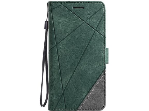 Chameleon Xiaomi Redmi Note 14 Pro+ 5G - Preklopna torbica (WLGO-Lines) - zelena