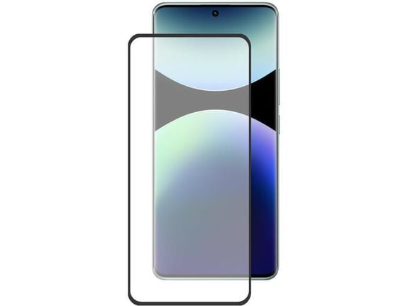 Chameleon Xiaomi Redmi Note 14 Pro 5G - Zaščitno steklo Premium - črno do roba (0,33)