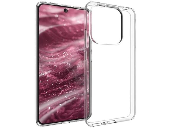 CHAMELEON ovitek za gumiran TPU Xiaomi Redmi Note 14 5G, prozoren svetleč
