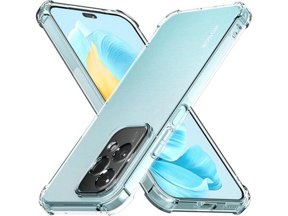 ONASI silikonski ovitek Antishock za Xiaomi Redmi Note 14 Pro 5G, prozorna