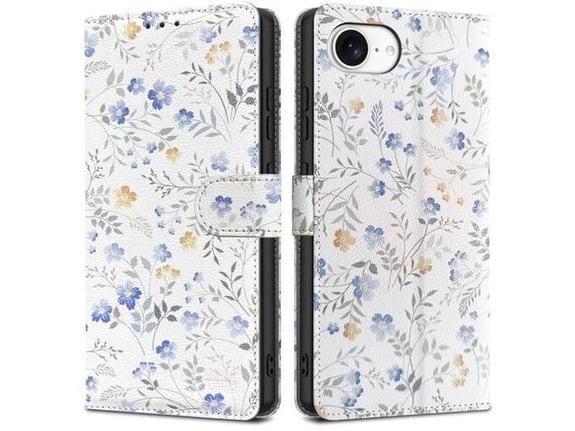 ONASI preklopna torbica Wallet denarnica Aurora za iPhone 16e - bela