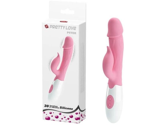 PRETTY LOVE Vibrator Rabbit Peter Baby Pink