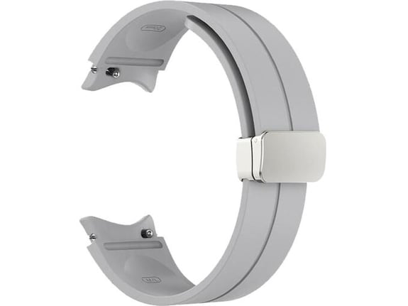 CHAMELEON silikonski pasček za pametno uro, 20mm, siva