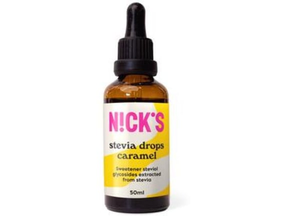 NICKS Stevia drops caramel 50ml