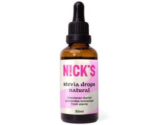 NICKS Stevia drops natural 50ml