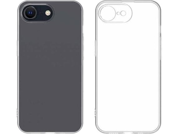 CHAMELEON ovitek za gumiran Apple iPhone 16e, prozoren