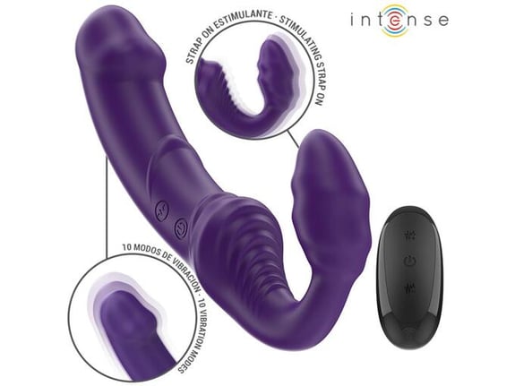 INTENSE Strap-on Fun Jill Remote Control Purple