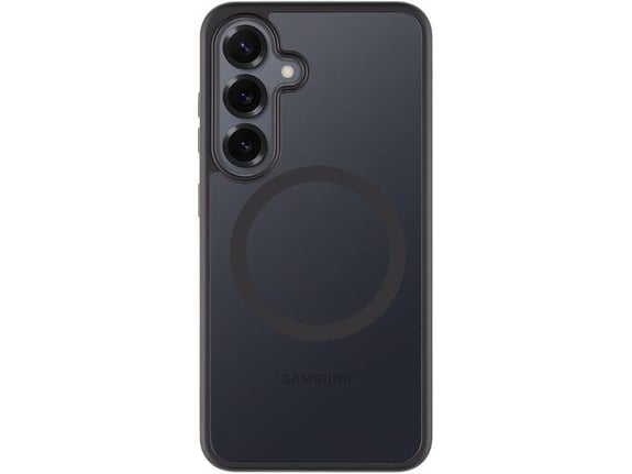TACTICAL ovitek za TPU/PC MagForce Samsung Galaxy S25 5G, prozorno črn