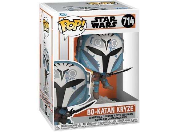 FUNKO pop star wars: the mandalorian - bo-katan w/darksaber and jet pack