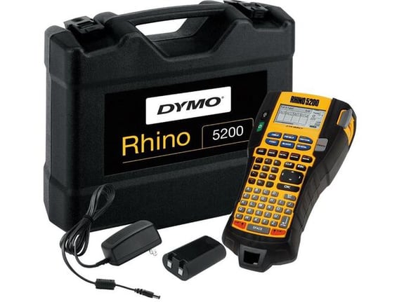 DYMO Rhino 5200 KIT ABC tipkovnica v torbi (S0841400), tiskalnik etiket do 19 mm