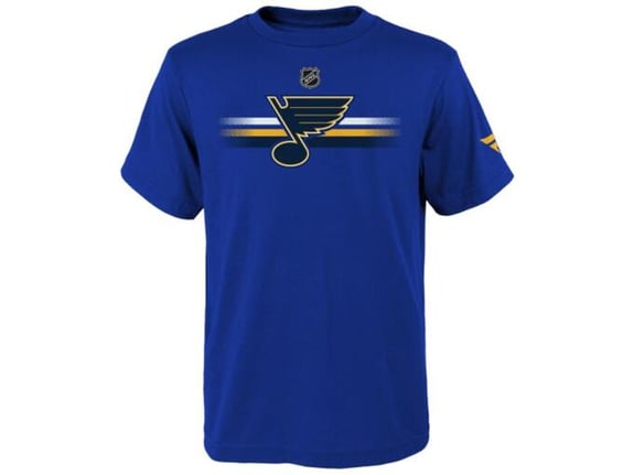 FANATICS majica St. Louis Blues, Apro Logo S/S Cotton JR, otroški, XL