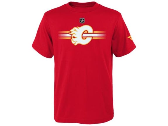 FANATICS majica Calgary Flames, Apro Logo S/S Cotton JR, otroški, S