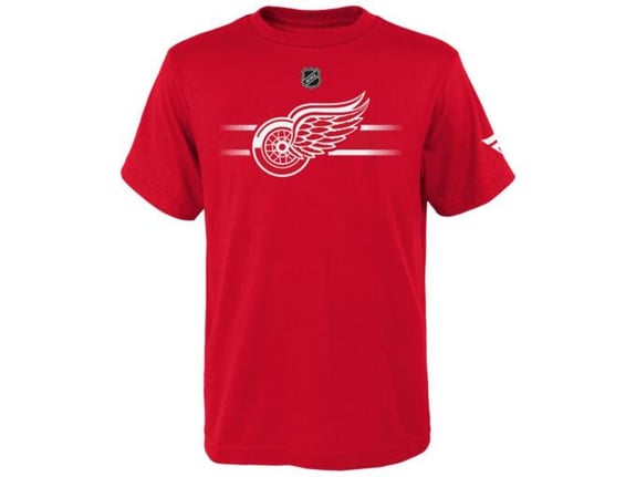 FANATICS majica Detroit Red Wings, Apro Logo S/S Cotton JR, otroški, XL, bela
