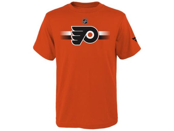 FANATICS majica Philadelphia Flyers, Apro Logo S/S Cotton JR, otroški, M, črna