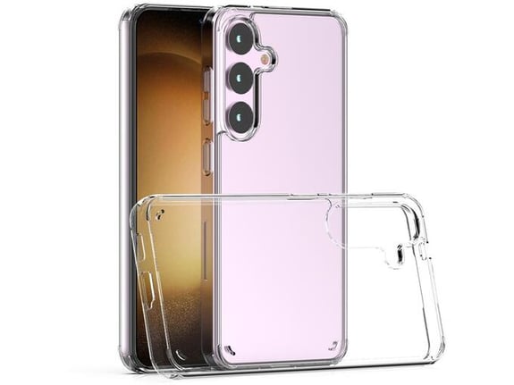 ONASI silikonski ovitek za Samsung Galaxy S25 Plus 5G, prozorna