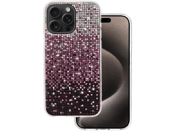 ONASI silikonski ovitek Star Light za Samsung Galaxy A36, roza