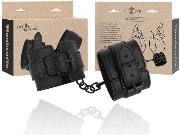 INTENSE FETISH Okovi Za Zapestje Vegan Leather