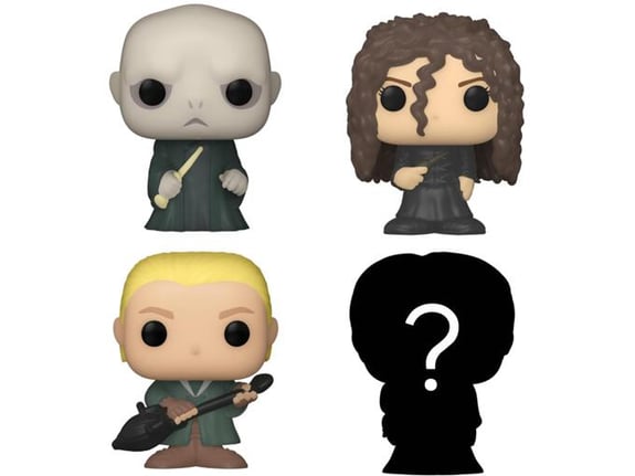 FUNKO bitty pop: harry potter - voldemort 4pk