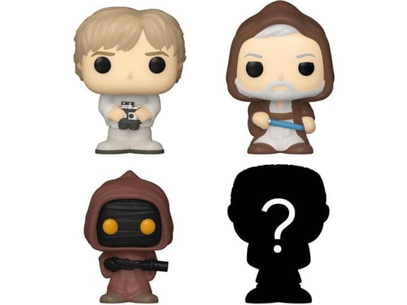FUNKO bitty pop: star wars - luke 4pk