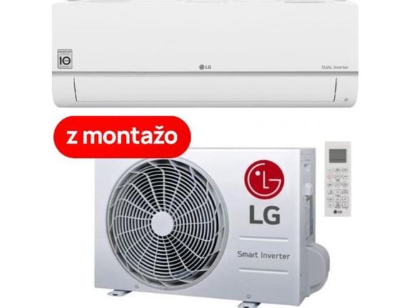 LG klimatska naprava z montažo DualCool Special S18EC.NSKS / S18EC.UL2S