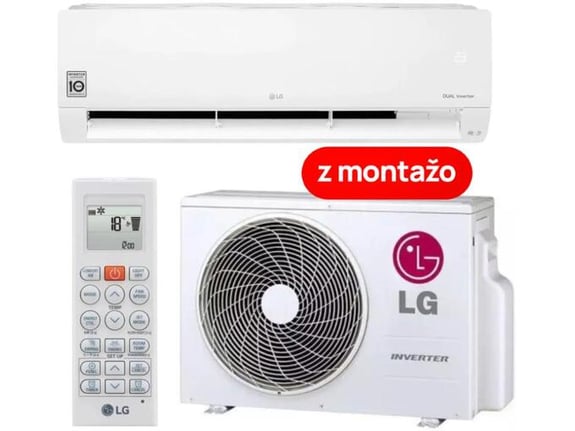 LG klimatska naprava z montažo DualCool Special S12EC.NSJS / S12EC.UA3S, 3.5 kW