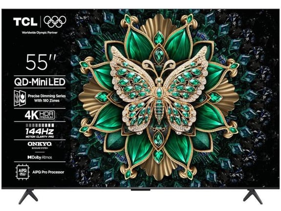 TCL TV sprejemnik 55C6K, 139 cm