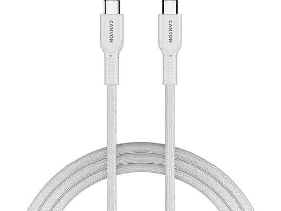 CANYON USB kabel 2.0, OnWire 60CL, USB-C/USB-C, 1m, CND-CCAP60AB10W