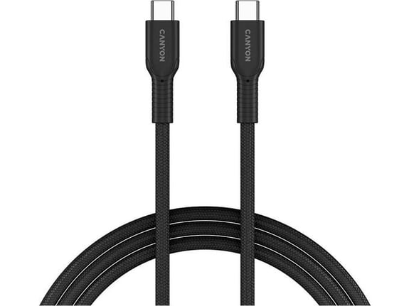CANYON USB kabel, USB-C/USB-C, 1m, CND-CCAP60AB10B