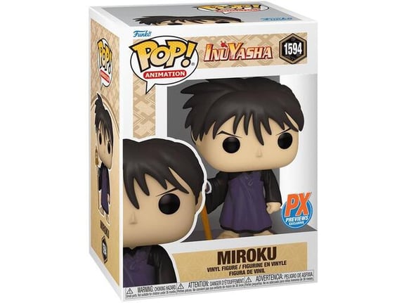 FUNKO pop animation: inuyasha - miroku (sp)