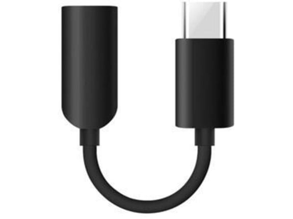 XIAOMI original ADAPTER za slušalke Type C na 3,5 mm ( AUX ) (bulk) črn