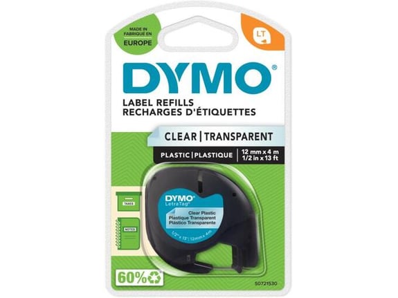 DYMO etiketa LT 45013 (S0721530), 12 mm, 4 m