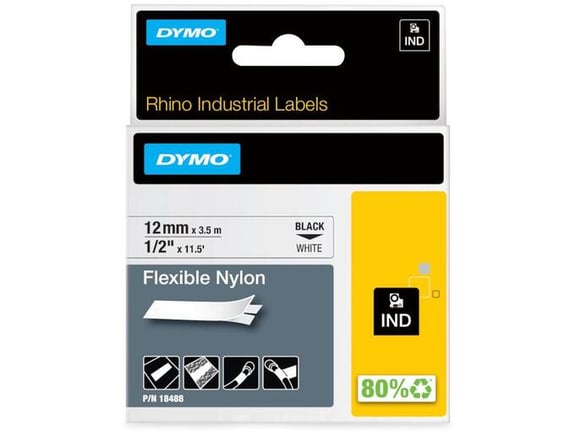 DYMO označevalni trak Rhino 18488, 12 mm, 3,5 m