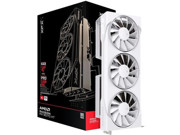 XFX grafična kartica AMD Radeon RX 9070 XT 16GB GDDR6, RX-97TSWF3W9