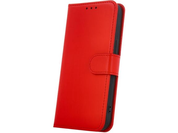 ONASI preklopna torbica Fancy Diary gladka Samsung Galaxy S25 Plus 5G - rdeča