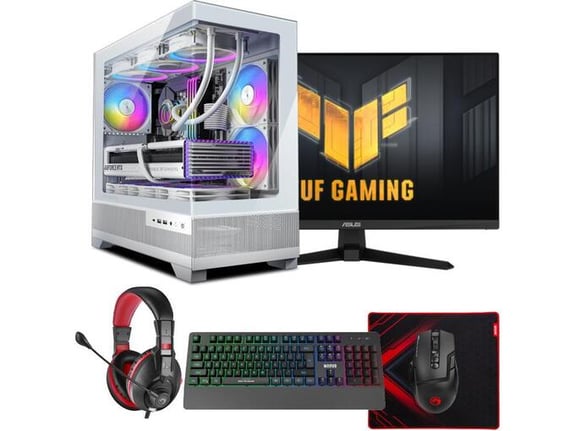 ANNI računalniški komplet Gamer Advanced Ryzen 5 7500F/16GB/1TB SSD/Windows 11 Home/RTX 5060/monitor, tipkovnica, miška, slušalke, podloga