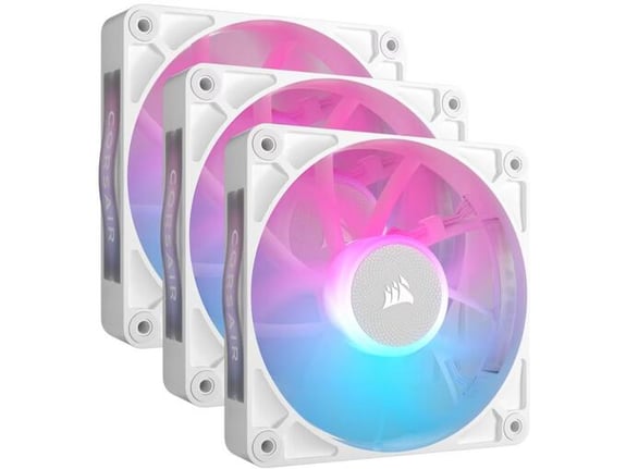 CORSAIR ventilator RX iCUE Link RX120 RGB, 120mm, RGB, 3kos, bel