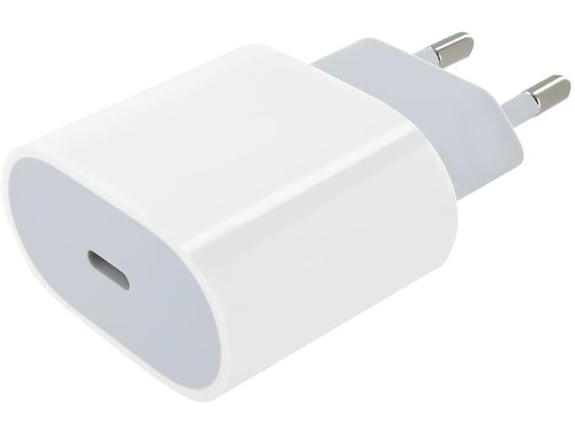 Apple Original Apple hišni polnilec – 20W, USB-C izhod, kabel ni priložen – bel