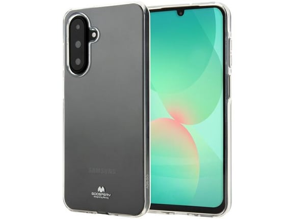 GOOSPERY tanek silikonski ovitek Jelly za Samsung Galaxy A26, prozorna