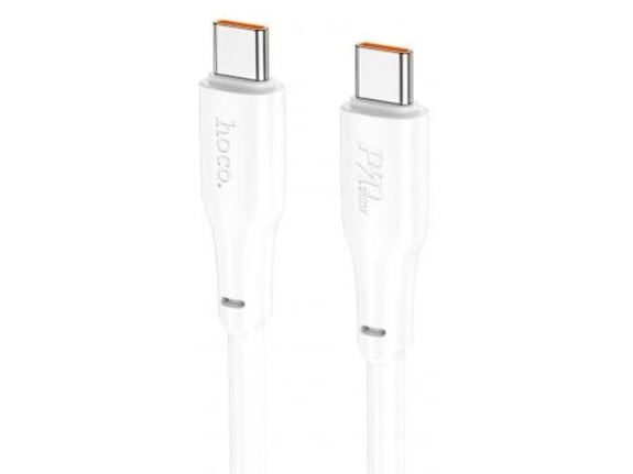 HOCO podatkovni polnilni kabel X93 Type C na Type C 1m 240W 5A - bel