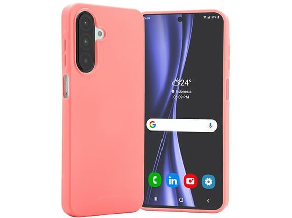 GOOSPERY silikonski ovitek za Samsung Galaxy A26, roza