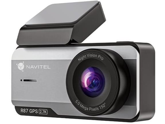 NAVITEL avto kamera R87 GPS, črna, srebrna