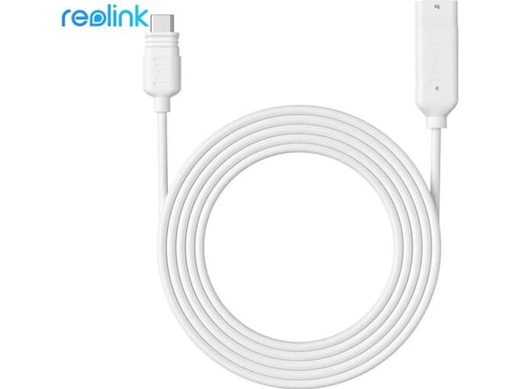REOLINK podaljševalni kabel za napajanje POWER EX, 4.5m, bel