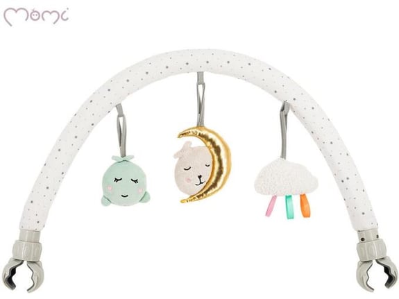 MOMI otroška palica z igračami Zizi, univerzalna