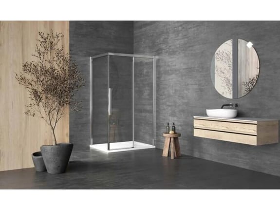 KOLPA-SAN kotna tuš kabina Libra 100X100-R SBR/1, 516940