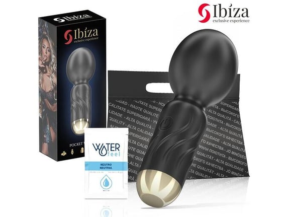 IBIZA Mini MasaŽer Pocket Wand Black