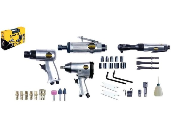 STANLEY pnevmatski udarni vijačnik KIT 34 PCS