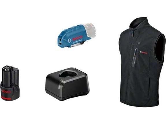 BOSCH PROFESSIONAL ogrevani delovni brezrokavnik GHV 12+18V XA, M