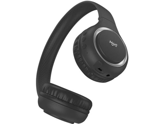 MOYE enyo foldable bt brezžične slušalke - črne barve