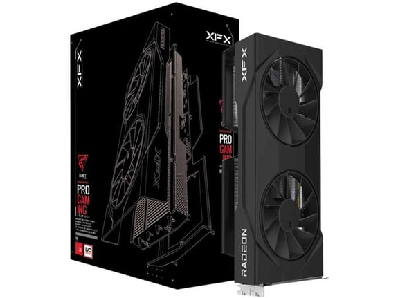 XFX grafična kartica AMD Radeon RX 9060 XT OC 8GB GDDR6, RX-96TSW8GBQ